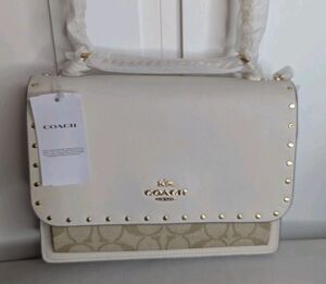 Coach Klare Crossbody - Light Khaki Multi, Snakeskin Embossed, NWT